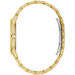 Mens Bulova Goldtone Diamond Dial Bracelet Watch - 97D123