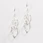 Pure 100 by Danecraft Silver Spiral Drop Earrings - image 1