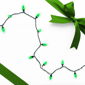 Northlight 20.25ft. Green LED C7 Faceted Christmas Lights - image 2