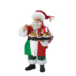 Kurt Adler 10.5in. Musical Italian Santa