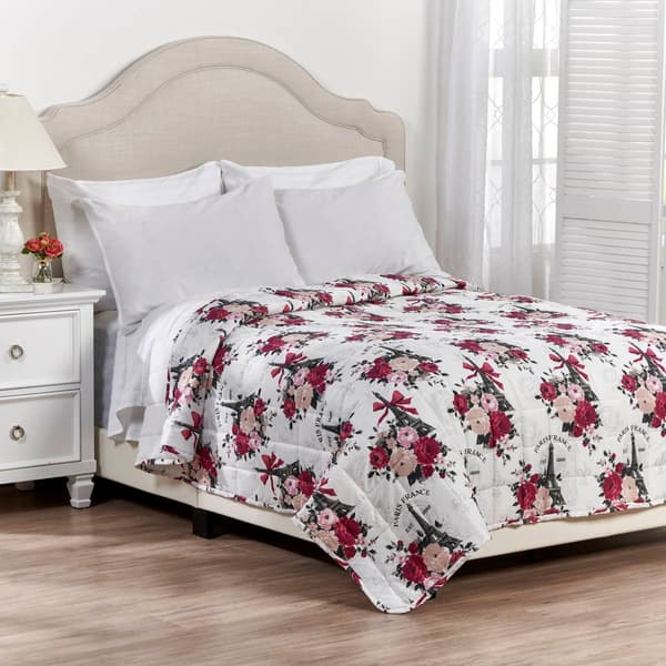 Ashley Cooper&#40;tm&#41; Paris Overscale Floral Quilt - image 