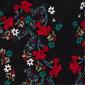 Plus Size Ruby Rd. Mysterious Romance Dramatic Floral Blouse - image 6