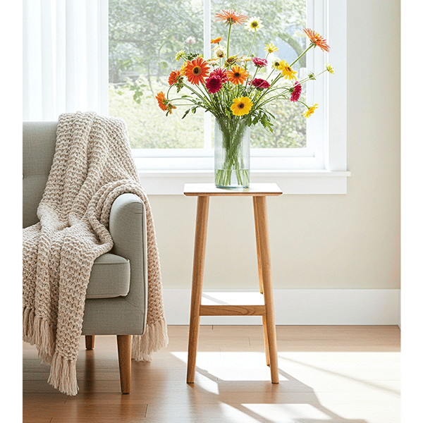 Fairway Avenue Home™ Solid Acacia Plant Stand