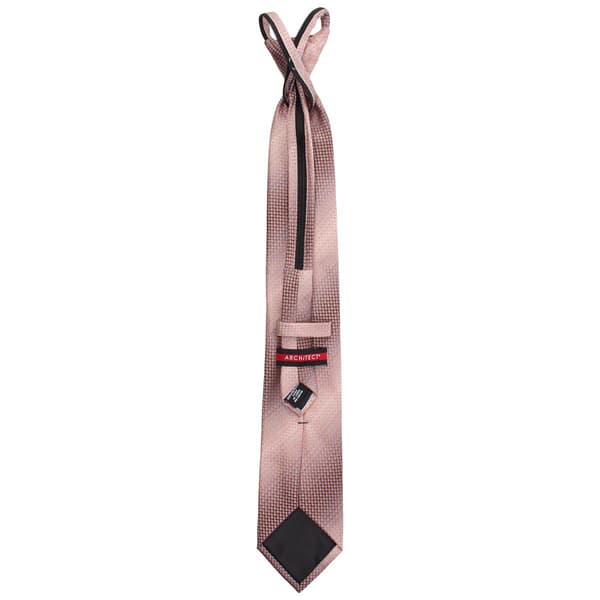 Mens Architect® Fresno Solid Geometric Zipper Tie