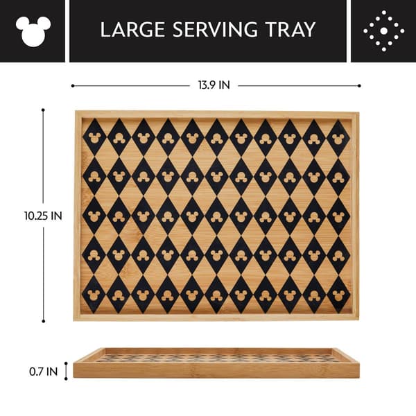 Disney Home Monochrome Large Serving Tray