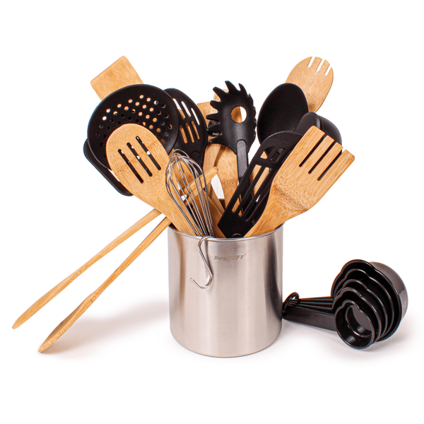 BergHOFF Studio 29pc. Nylon & Bamboo Tool Set