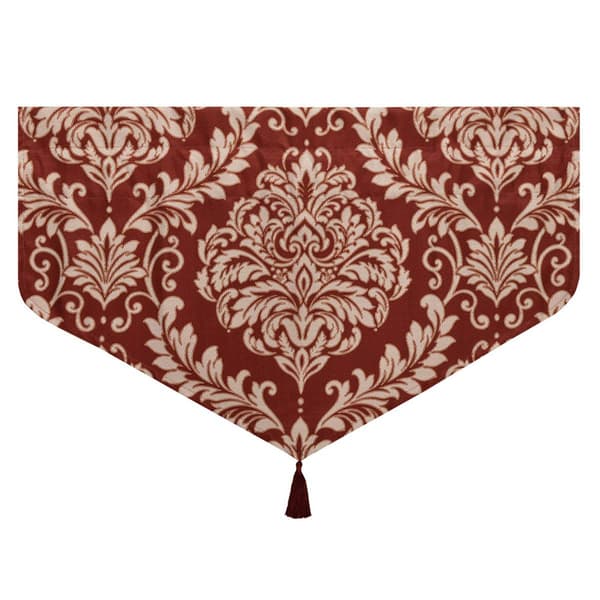 Royal Court Lazia Damask Window Ascot Valance - 21x40