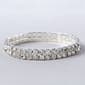 Rosa Rhinestones 2 Row Crystal Bracelet - image 1