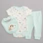 Baby Unisex &#40;NB-9M&#41; baby views&#40;R&#41; 3pc. Hello Cow Bodysuit Set - image 1