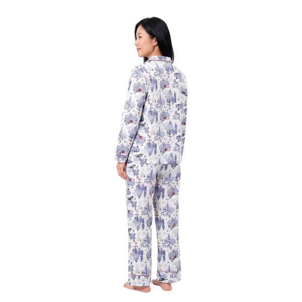 Womens Cath Kidston™ London Long Sleeve Toile Pajama Set