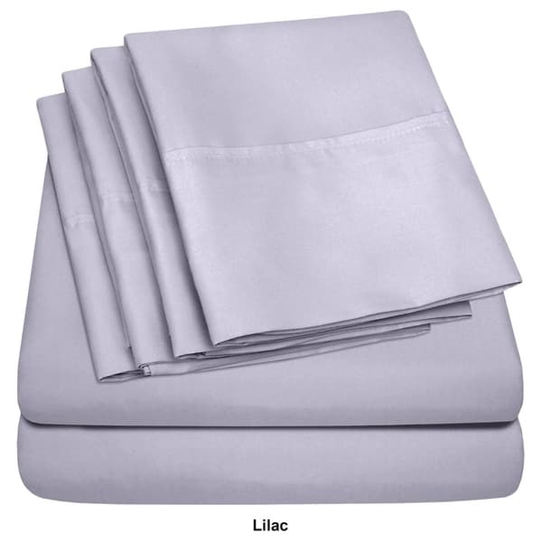 Sweet Home Collection 1500 TC Solid Brushed Microfiber Sheets Set