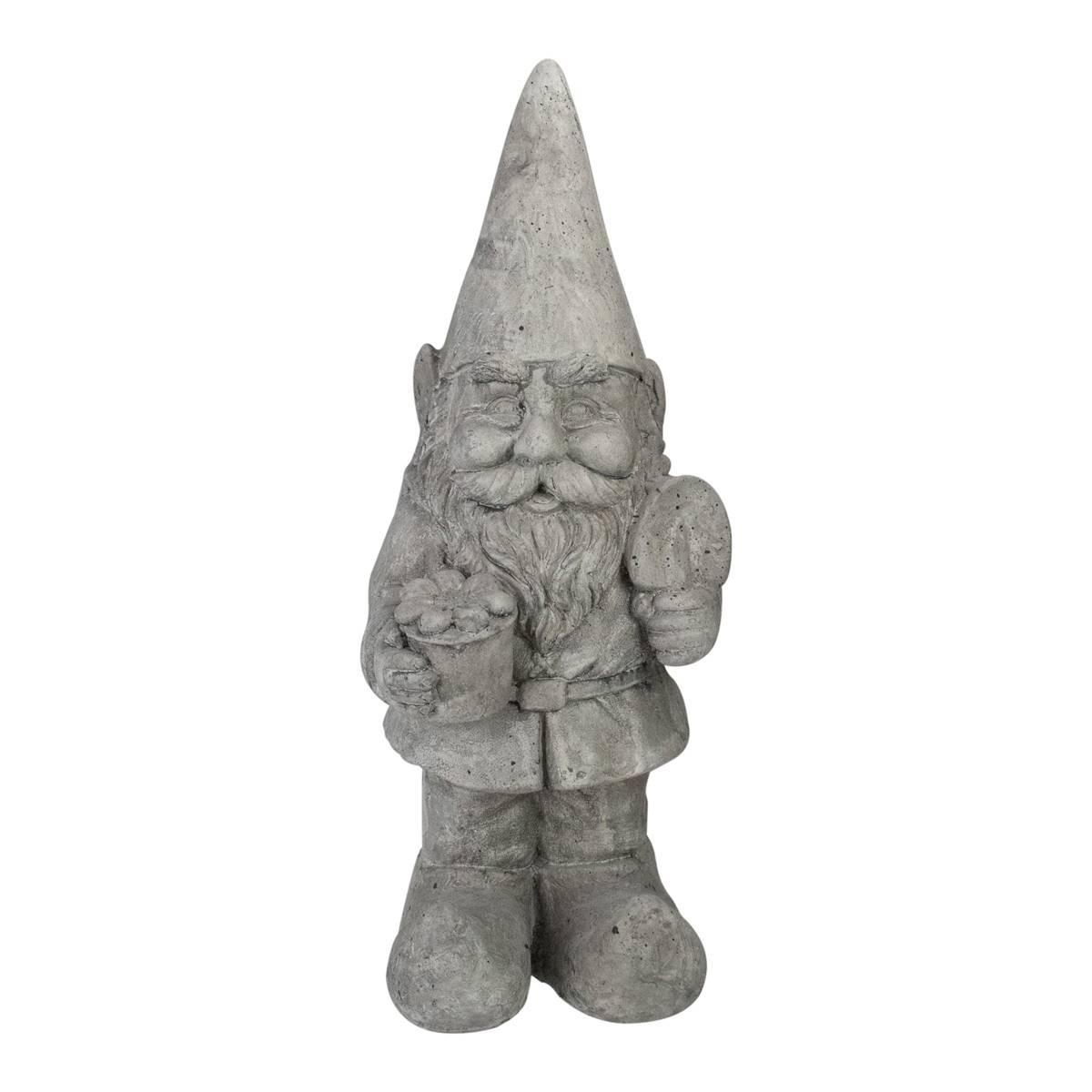 Northlight Seasonal 18.5in. Gardener Gnome Outside Statue