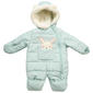 Baby Girl (NB-9M) Wippette 3D Bunny Applique Pram - image 1