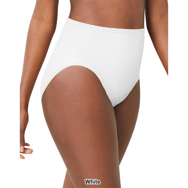Bali Women's Skimp Skamp Brief Panty, Black/White, 5 at  Women's  Clothing store