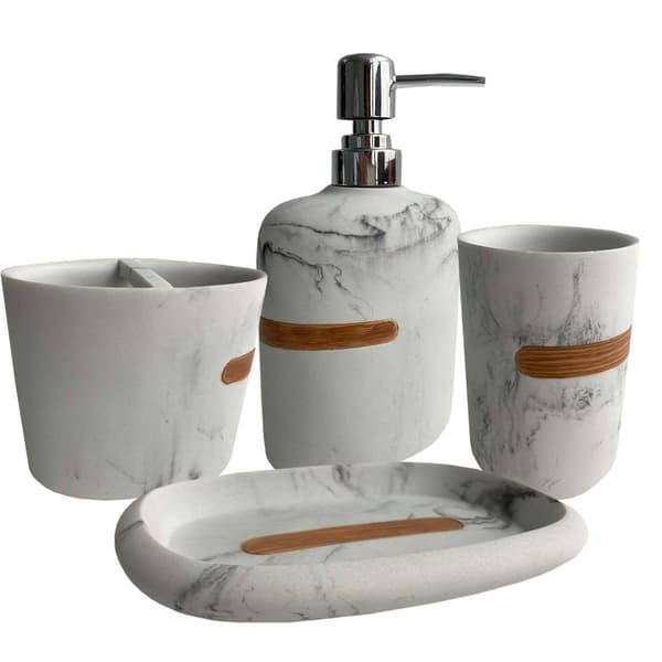 Sweet Home Collection Marble Plaza Soap Dish