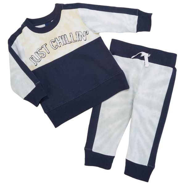 Baby Boy &#40;12-24M&#41; Baby Rebels&#40;R&#41; Just Chillin'' Joggers Set - image 