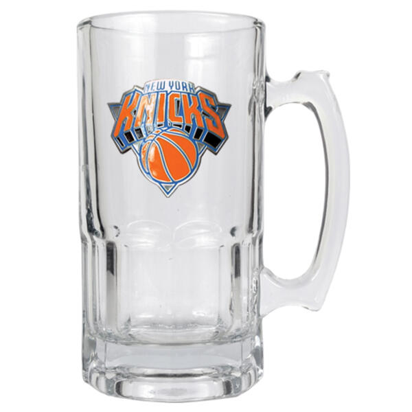 Great American Products NBA New York Knicks Glass Macho Mug - image 