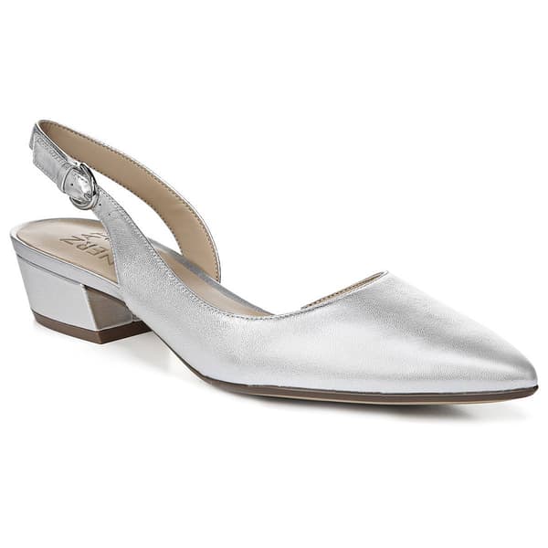 Womens Naturalizer Banks Metallic Leather Slingback Pumps - image 