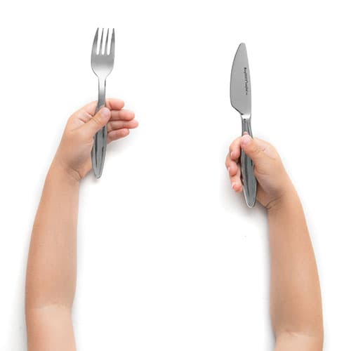 BergHOFF Essentials 3pc. Children''s Folio Flatware Set