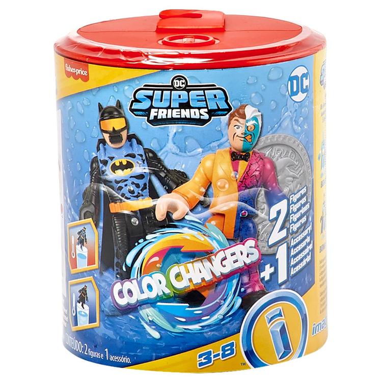 Imaginext(R) DC Super Friends Batman(tm) & 2-Face(tm) Color Changers