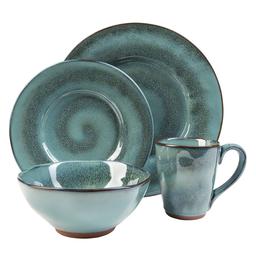 Sango Toren Denim Blue 16pc. Dinnerware Set