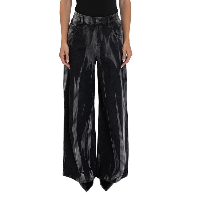 Juniors YMI(R) Billie Baggy Fit Wide Leg Jeans