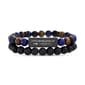 Mens Creed Stainless Steel Love Never Gives Up Bracelet Set - image 1