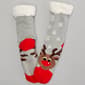 Womens Ella & Joy Reindeer Christmas Slipper Socks - image 2