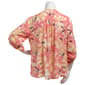Plus Size Zac & Rachel 3/4 Sleeve Pleated Floral Blouse - image 2