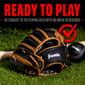 Franklin® 9.5in. Tee Ball Glove and Ball  - Black/Tan - image 6