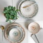 Sango Siterra Glazed Garden 12pc. Floral Dinnerware - Set for 4 - image 3