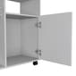 FM FURNITURE Columba White Kitchen Cart - image 4