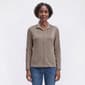 Womens Hasting & Smith Long Sleeve Mock Neck Zip Jacket - image 10