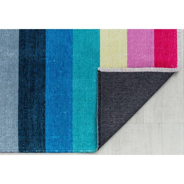 Elizabeth Sutton Maisie Colorblock Rectangular Area Rug