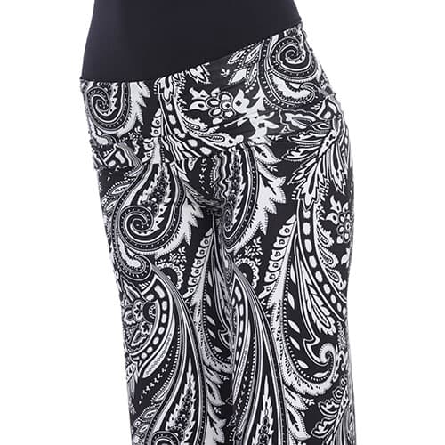 Womens White Mark Paisley Print Palazzo Pants