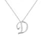 Accents by Gianni Argento Diamond Accent D Initial Necklace - image 1