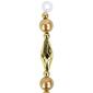 Northlight Seasonal Shiny & Matte Gold Beaded Christmas Garland - image 6
