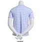 Petite Hasting & Smith Short Sleeve Stripe Henley Tee - image 2