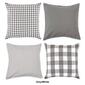 DII® Assorted Pillow Covers Set of 4 - 18x18 - image 9