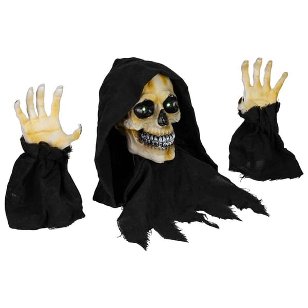 Northlight Seasonal 8in. LED Grim Reaper Outdoor Decor