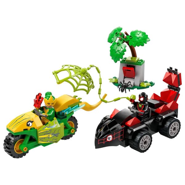 LEGO&#174; Marvel Spin and Electro Dinosaur Vehicle Chase Building Kit
