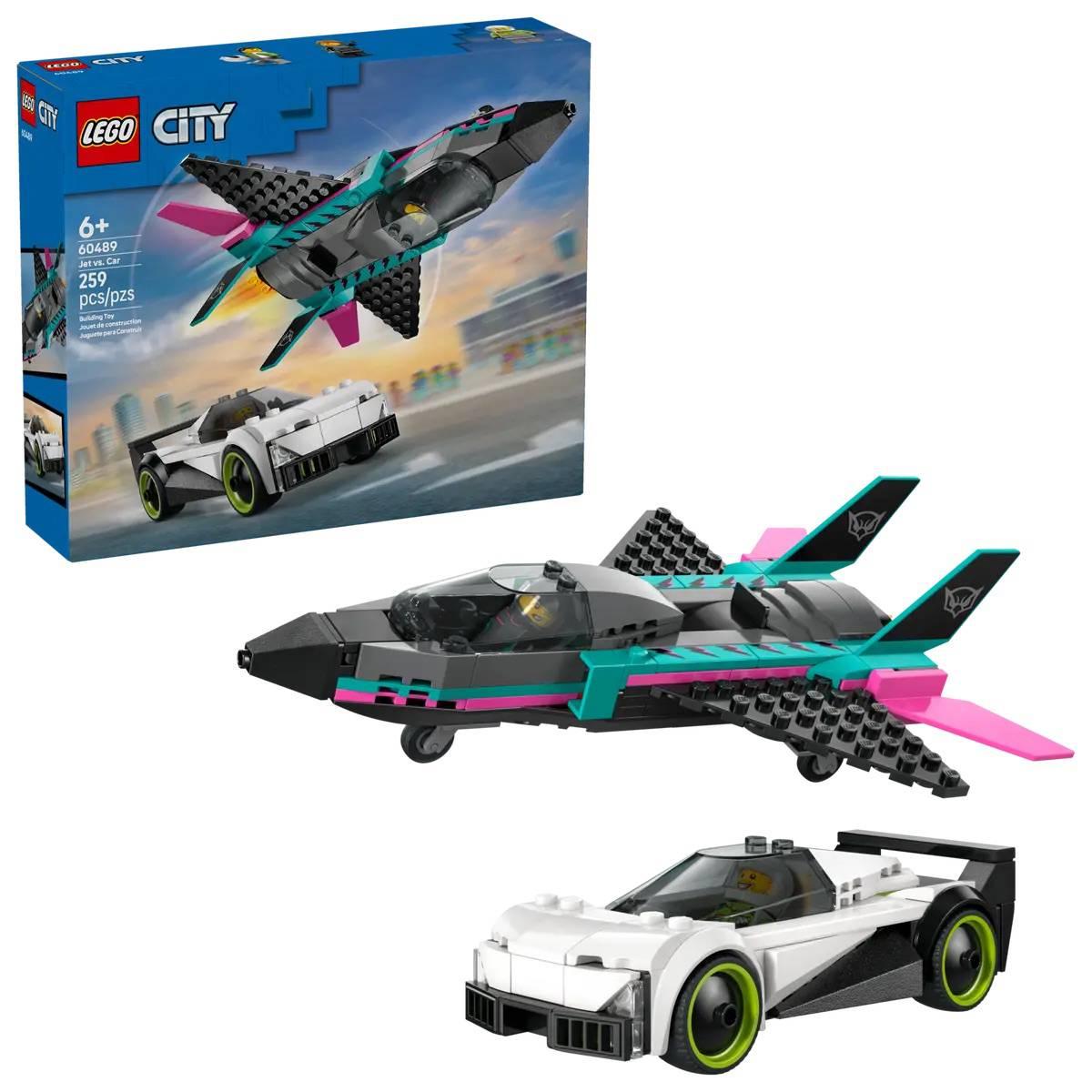 Open Video Modal for LEGO(R) City Jet Vs Car Building Kit