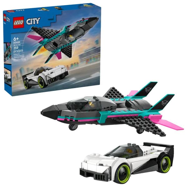 LEGO(R) City Jet Vs Car Building Kit