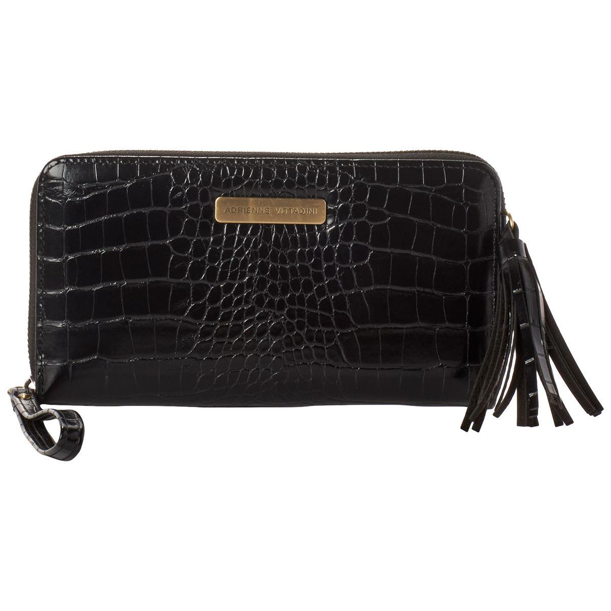 Adrienne Vittadini Parker Crocodile Wallet