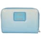 Womens Loungefly Elsa Glitter Sequin Zip Around Wallet - image 4