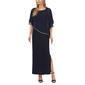 Womens MSK Combo Overlay Rhinestone Trim Maxi Dress - image 1