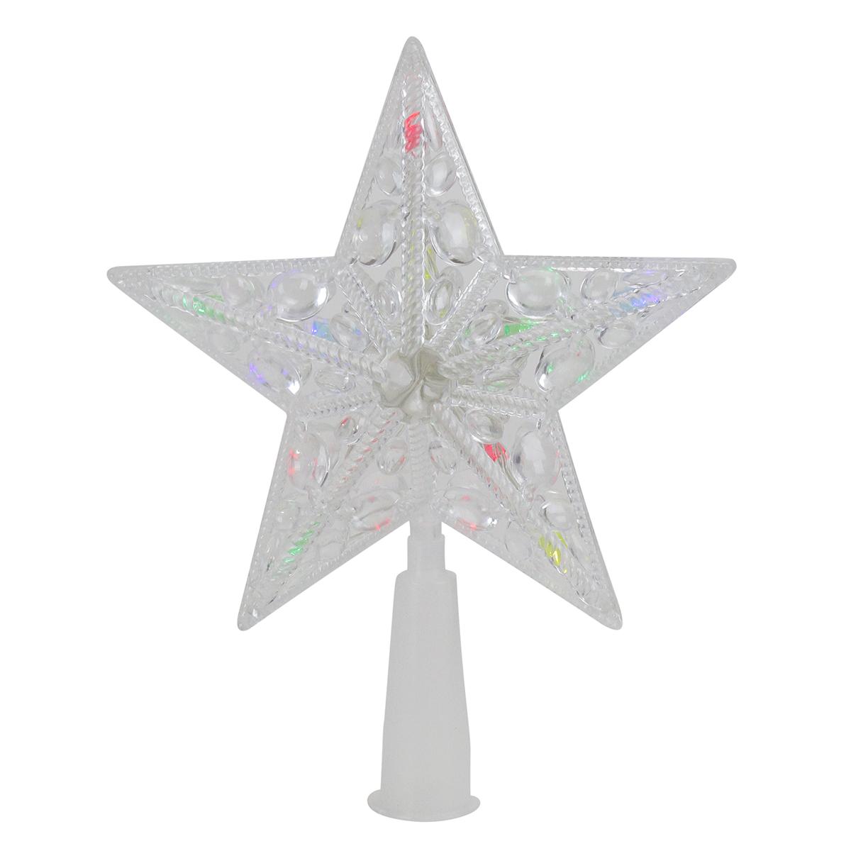 Northlight Seasonal Jeweled Star Christmas Tree Topper