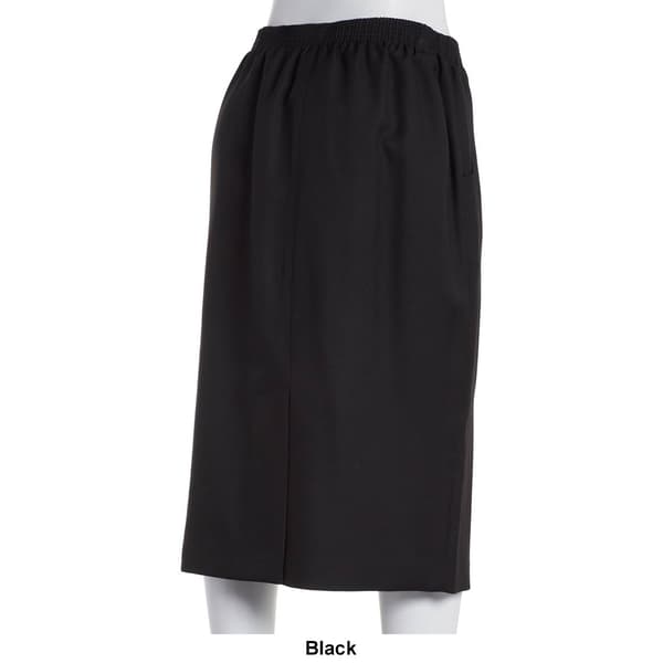 Petite Alfred Dunner Classics Solid Skirt