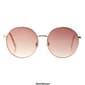 Womens Fantas Eyes Ocarina Large Round Metal Sunglasses - image 2