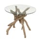 9th & Pike(R) Brown Rustic Wood Accent Table - image 1